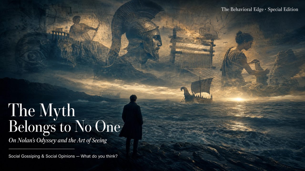 The Myth Belongs to No One: On Nolan's Odyssey and the Art of Seeing